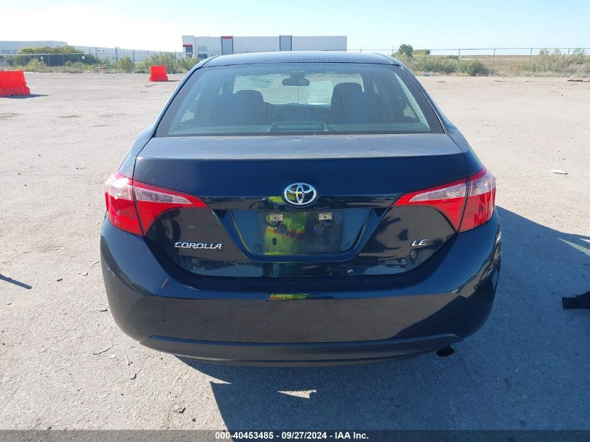 2019 Toyota Corolla Le VIN: 5YFBURHE4KP934401 Lot: 40453485