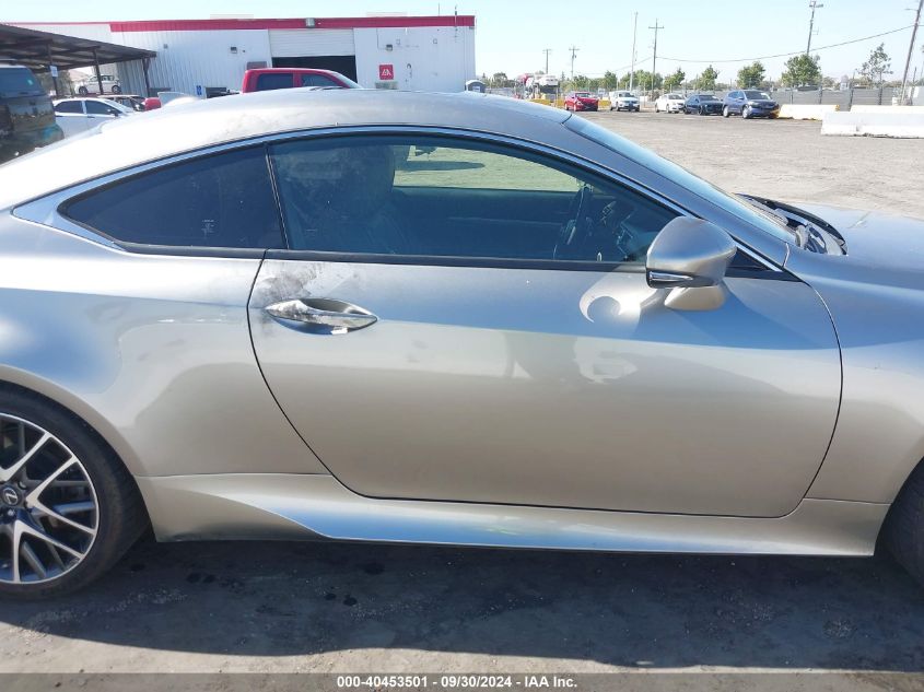 2015 Lexus Rc 350 VIN: JTHHE5BC9F5005636 Lot: 40453501