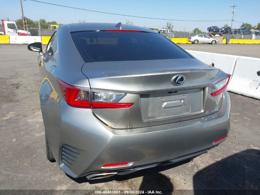 2015 Lexus Rc 350 VIN: JTHHE5BC9F5005636 Lot: 40453501