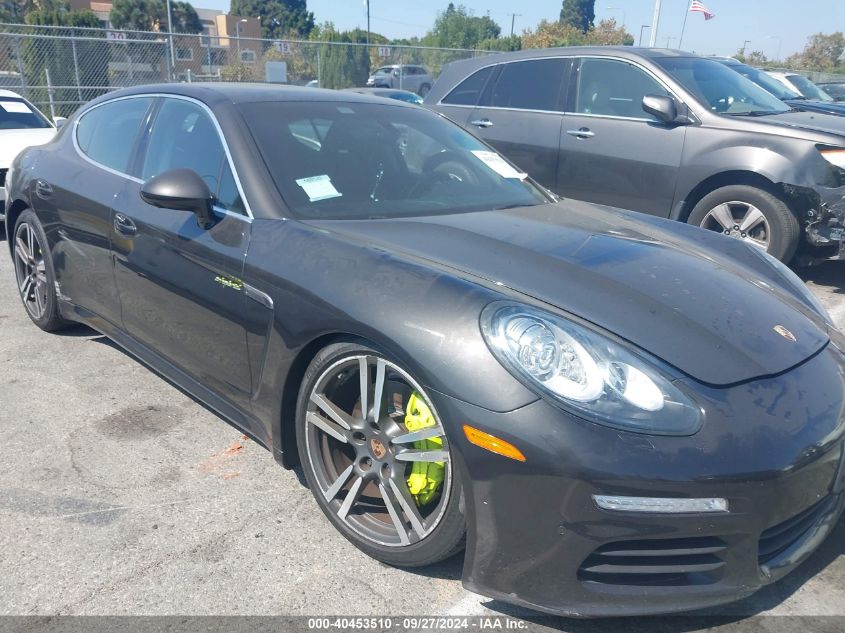 2014 Porsche Panamera E-Hybrid S VIN: WP0AD2A73EL044533 Lot: 40453510