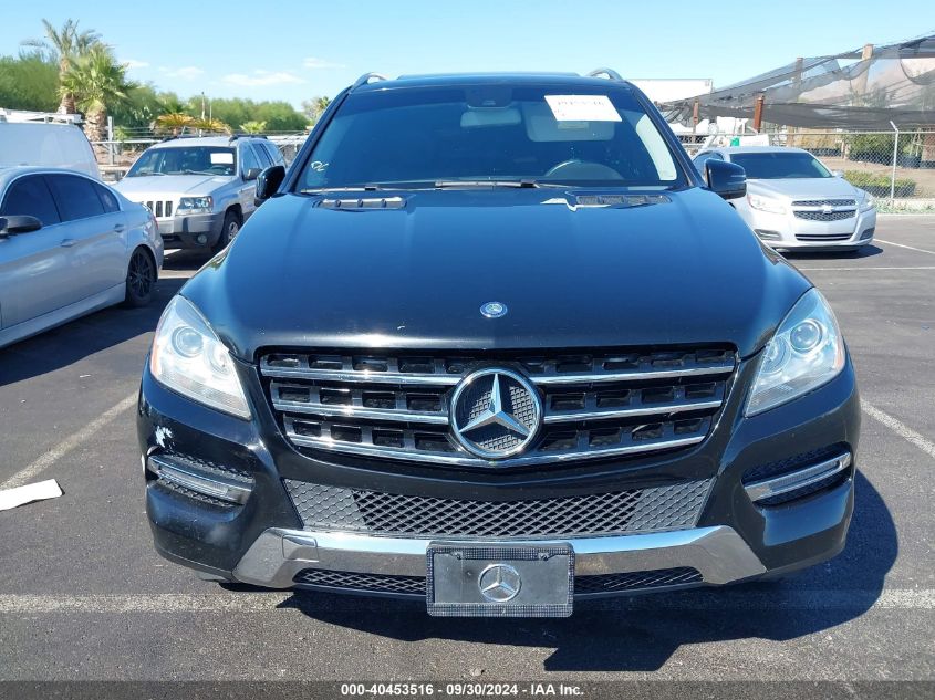 2014 Mercedes-Benz Ml 350 VIN: 4JGDA5JB1EA410606 Lot: 40453516