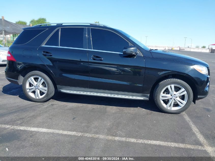 2014 Mercedes-Benz Ml 350 VIN: 4JGDA5JB1EA410606 Lot: 40453516