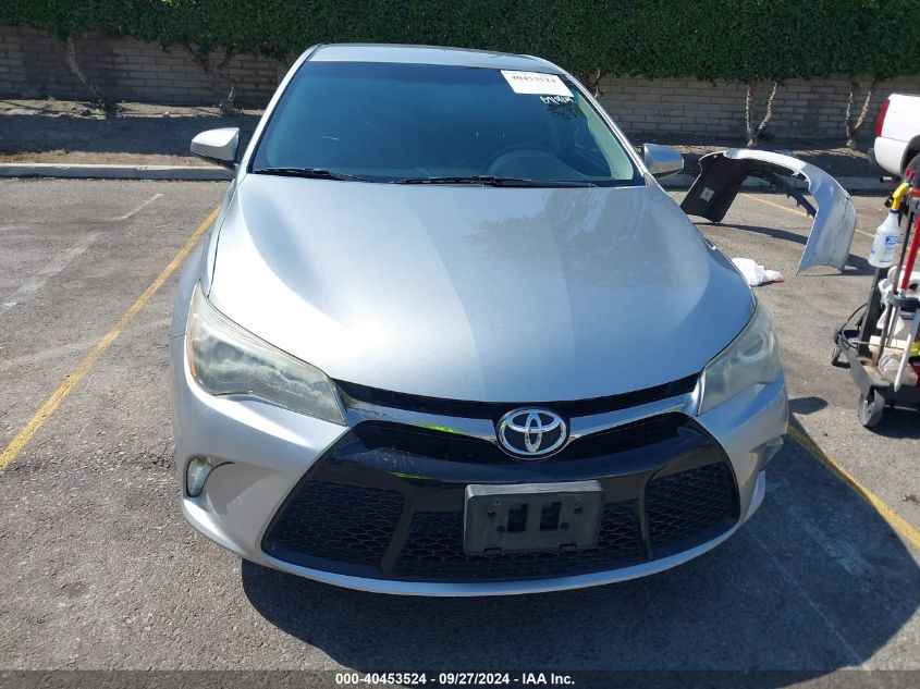 2015 Toyota Camry Se VIN: 4T1BF1FK3FU091543 Lot: 40453524