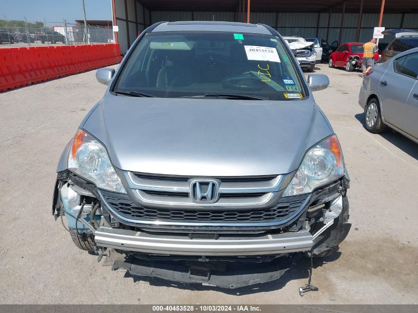 2010 Honda Cr-V Ex-L VIN: 5J6RE3H70AL025812 Lot: 40453528