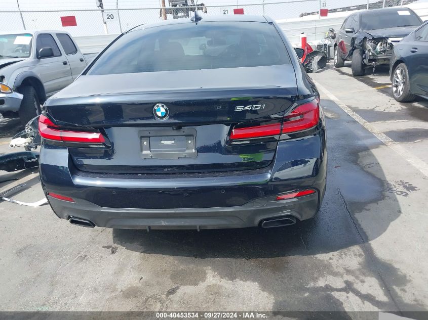 2021 BMW 540I VIN: WBA53BJ02MWW98487 Lot: 40453534