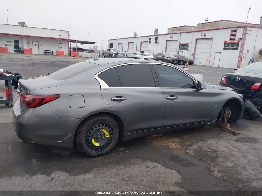 2019 Infiniti Q50 3.0T Luxe VIN: JN1EV7AP8KM541355 Lot: 40453542