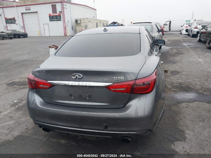 2019 Infiniti Q50 3.0T Luxe VIN: JN1EV7AP8KM541355 Lot: 40453542