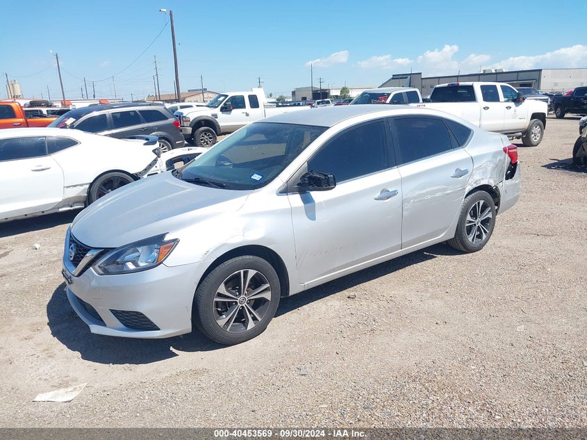 VIN 3N1AB7AP0KY226246 2019 NISSAN SENTRA S