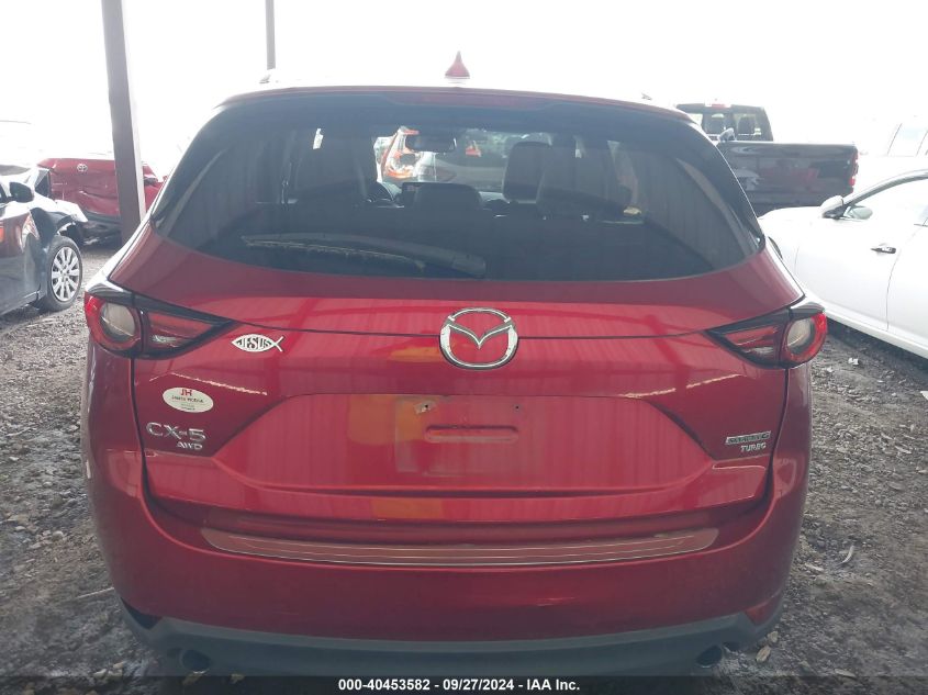 2021 Mazda Cx-5 Grand Touring Reserve VIN: JM3KFBAY0M0389078 Lot: 40453582