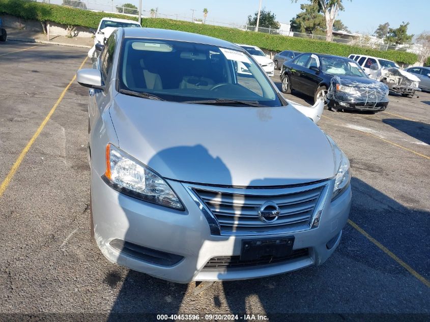 2014 Nissan Sentra S VIN: 3N1AB7AP9EL689102 Lot: 40453596