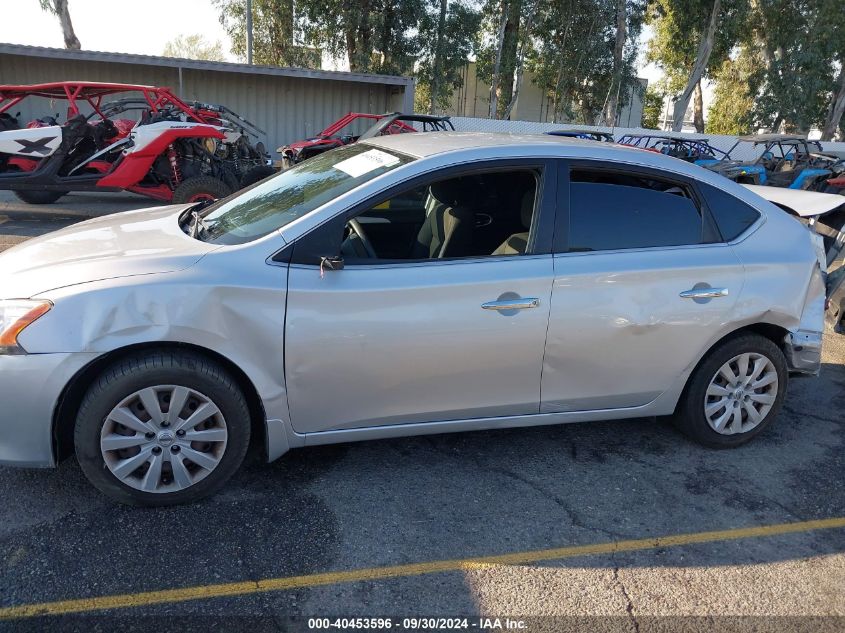 2014 Nissan Sentra S VIN: 3N1AB7AP9EL689102 Lot: 40453596