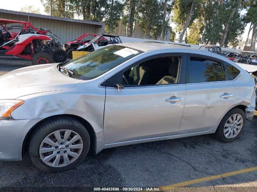 2014 Nissan Sentra S VIN: 3N1AB7AP9EL689102 Lot: 40453596