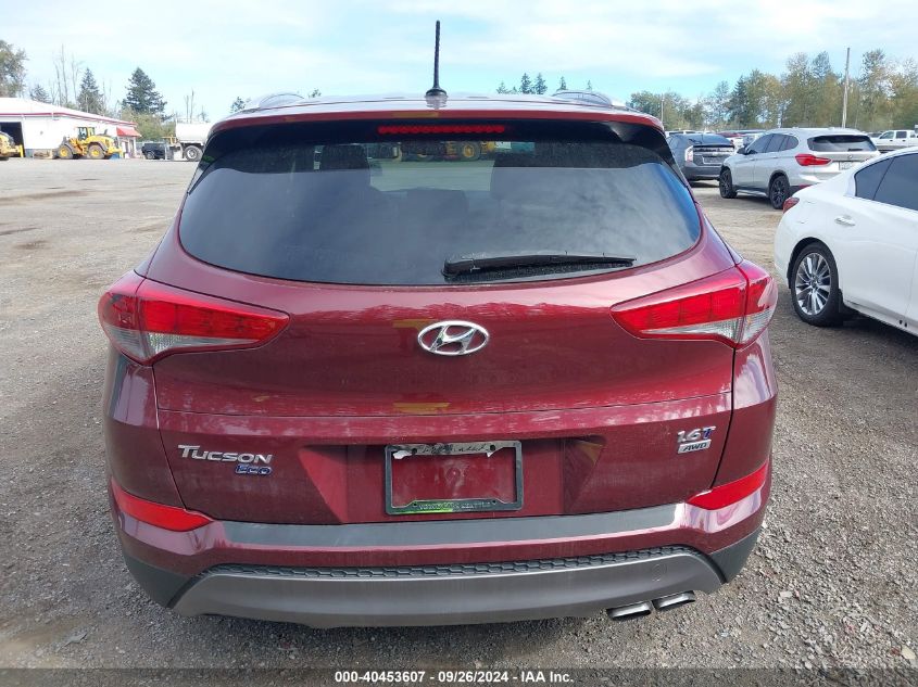 KM8J3CA22GU096791 2016 Hyundai Tucson Eco