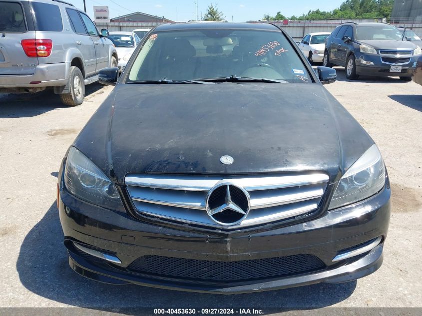 2011 Mercedes-Benz C 300 Luxury 4Matic/Sport 4Matic VIN: WDDGF8BB6BR182124 Lot: 40453630