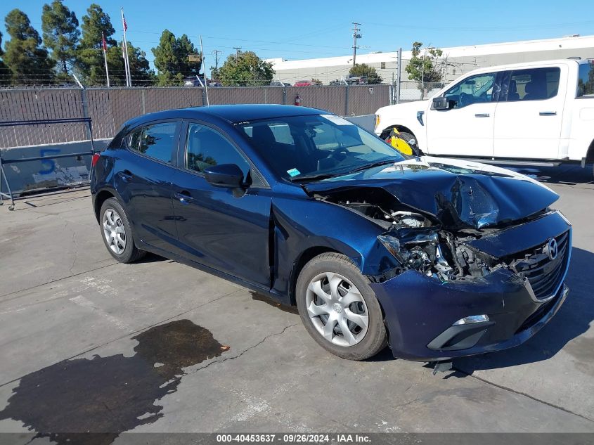 2016 Mazda Mazda3 I Sport VIN: JM1BM1J77G1325117 Lot: 40453637