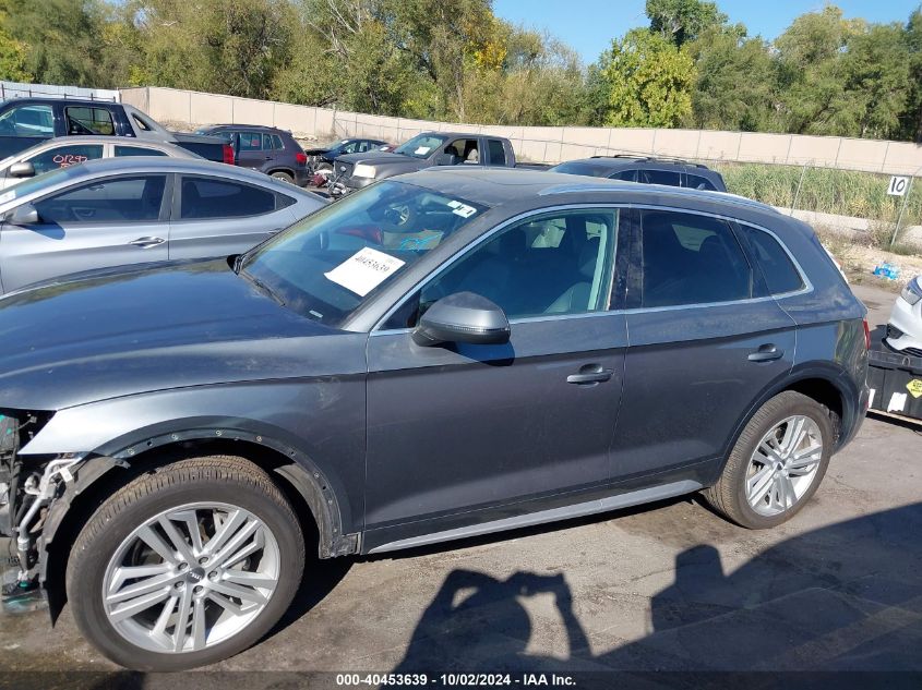 2018 Audi Q5 2.0T Premium/2.0T Tech Premium VIN: WA1BNAFY1J2100704 Lot: 40453639