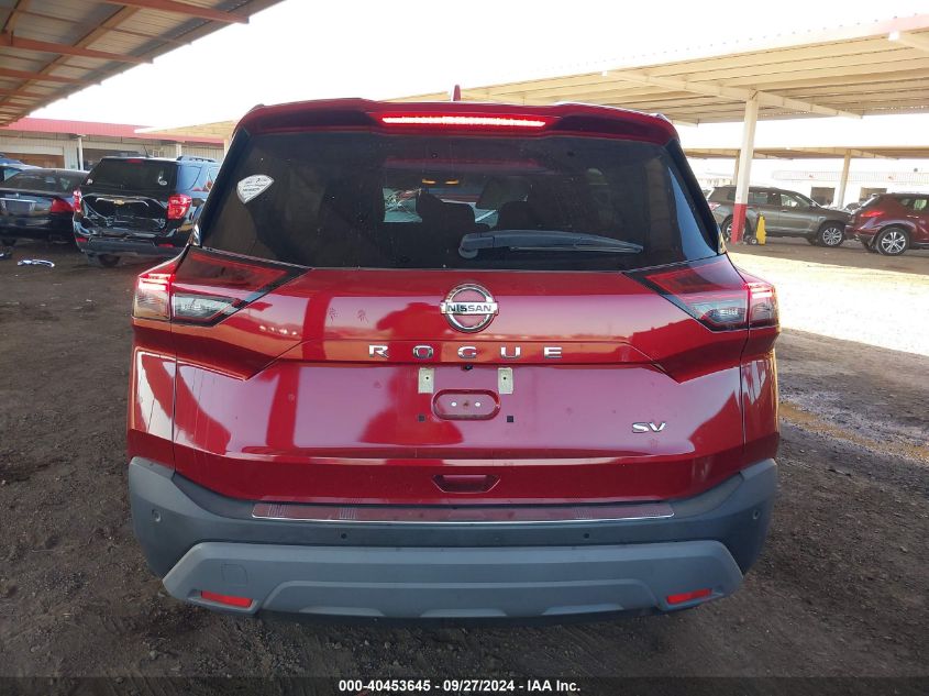 2021 Nissan Rogue Sv Fwd VIN: 5N1AT3BA4MC839023 Lot: 40453645