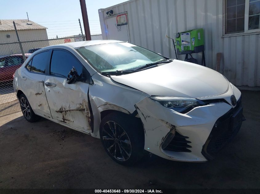 2017 Toyota Corolla Se VIN: 5YFBURHEXHP703687 Lot: 40453648