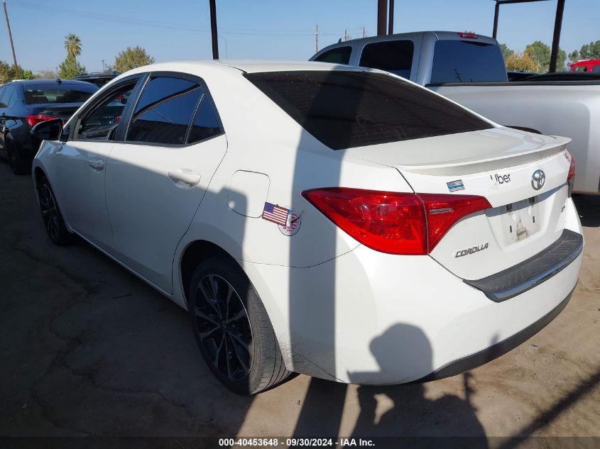 2017 Toyota Corolla Se VIN: 5YFBURHEXHP703687 Lot: 40453648