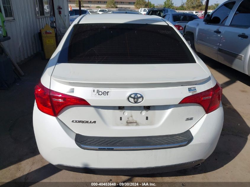 2017 Toyota Corolla Se VIN: 5YFBURHEXHP703687 Lot: 40453648