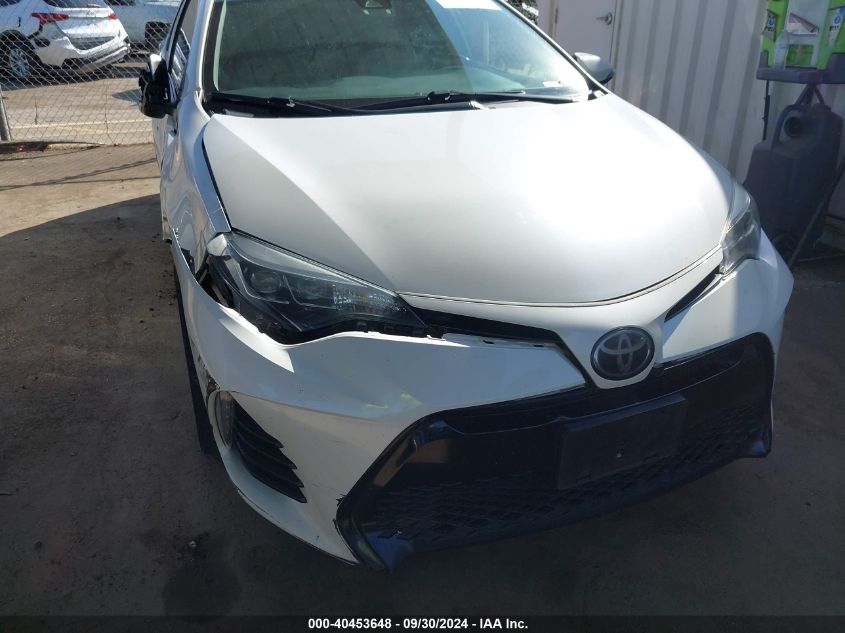 2017 Toyota Corolla Se VIN: 5YFBURHEXHP703687 Lot: 40453648