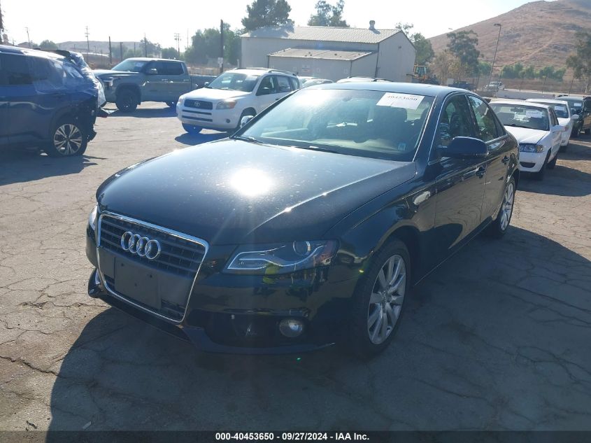 2011 Audi A4 2.0T Premium VIN: WAUEFAFL0BN001518 Lot: 40453650