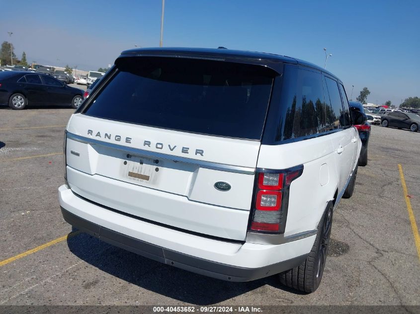 2015 Land Rover Range Rover 5.0L V8 Supercharged VIN: SALGS3TF0FA205730 Lot: 40453652