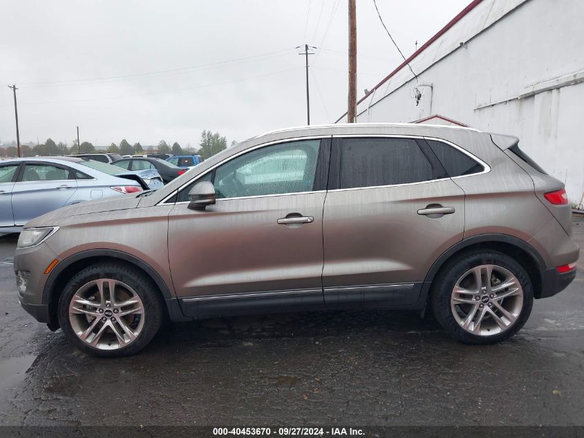 2017 Lincoln Mkc Reserve VIN: 5LMCJ3D9XHUL04552 Lot: 40453670