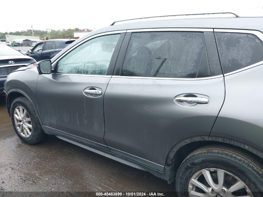 2017 Nissan Rogue Sv VIN: KNMAT2MV9HP517040 Lot: 40453699