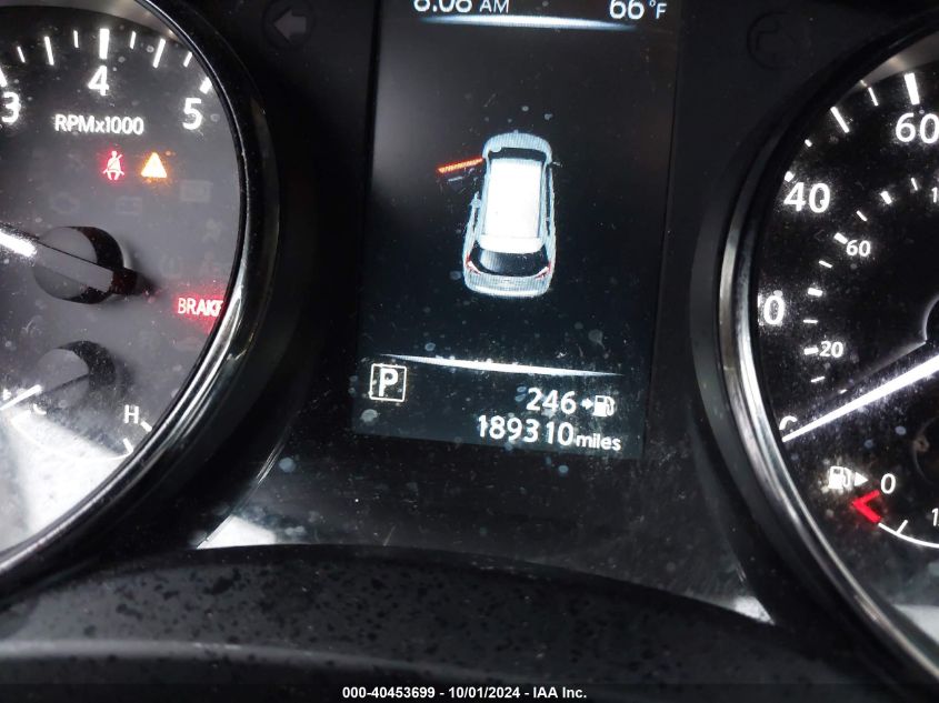 2017 Nissan Rogue Sv VIN: KNMAT2MV9HP517040 Lot: 40453699