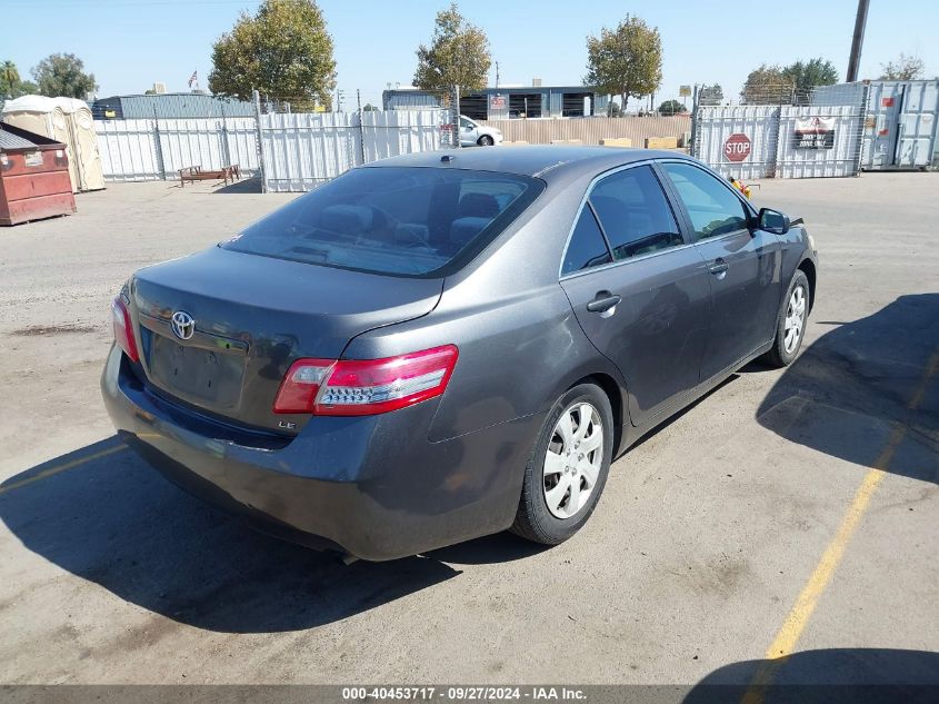 2011 Toyota Camry Le VIN: 4T4BF3EK7BR190380 Lot: 40453717