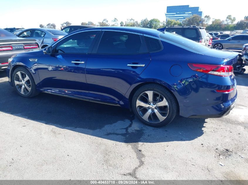 2019 Kia Optima S VIN: 5XXGT4L32KG365512 Lot: 40453718