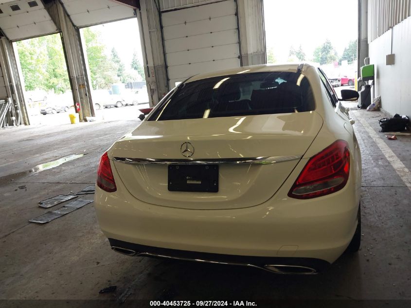 2015 Mercedes-Benz C 300 4Matic/Luxury 4Matic/Sport 4Matic VIN: 55SWF4KB6FU032622 Lot: 40453725