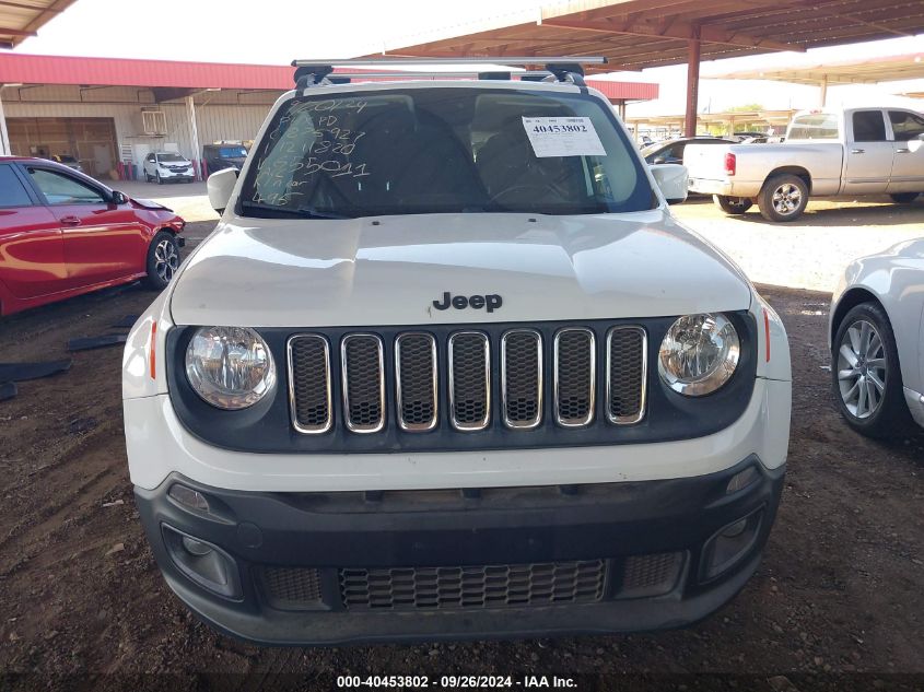 2017 Jeep Renegade Latitude 4X4 VIN: ZACCJBBB9HPG55011 Lot: 40453802