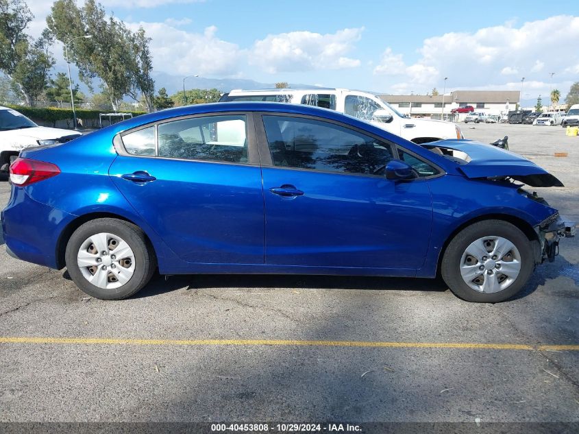 2018 Kia Forte Lx VIN: 3KPFK4A77JE219747 Lot: 40453808