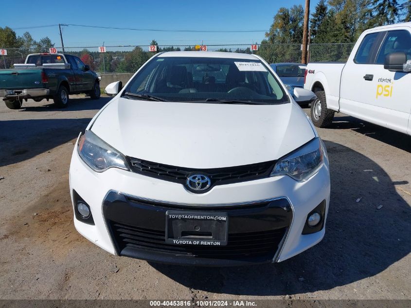 2014 Toyota Corolla L/Le/Le Pls/Prm/S/S Pls VIN: 2T1BURHE7EC133966 Lot: 40453816