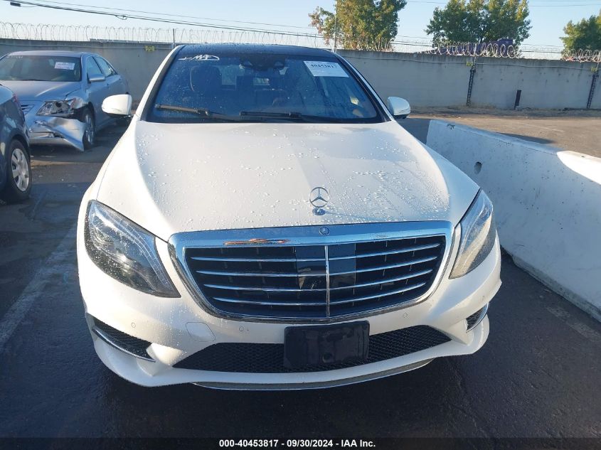 2015 Mercedes-Benz S 550 VIN: WDDUG8CB3FA193195 Lot: 40453817