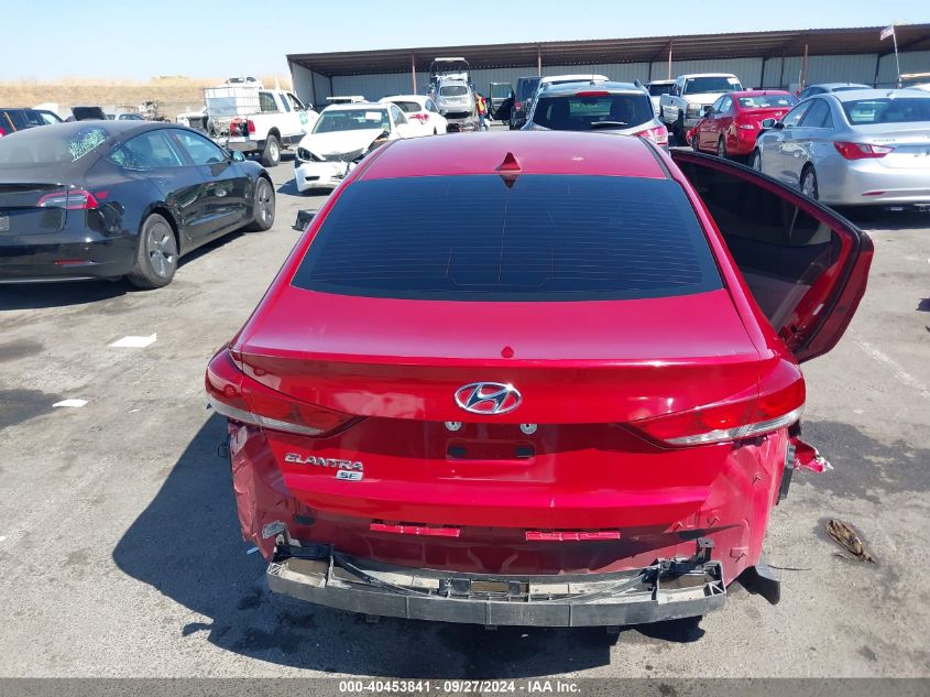 2017 Hyundai Elantra Se VIN: KMHD74LFXHU423382 Lot: 40453841