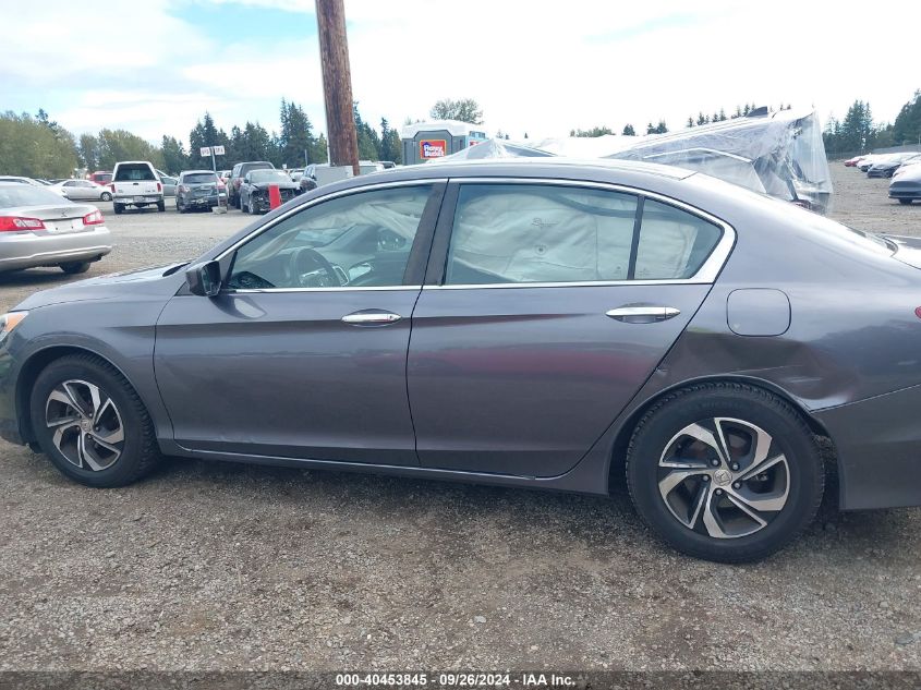 2016 Honda Accord Lx VIN: 1HGCR2F33GA109283 Lot: 40453845