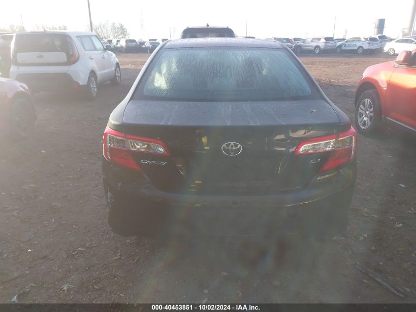 2012 Toyota Camry Le VIN: 4T4BF1FK7CR163636 Lot: 40453851