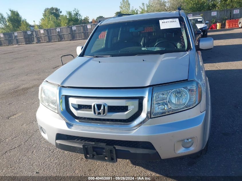 2011 Honda Pilot Ex-L VIN: 5FNYF4H54BB059324 Lot: 40453881