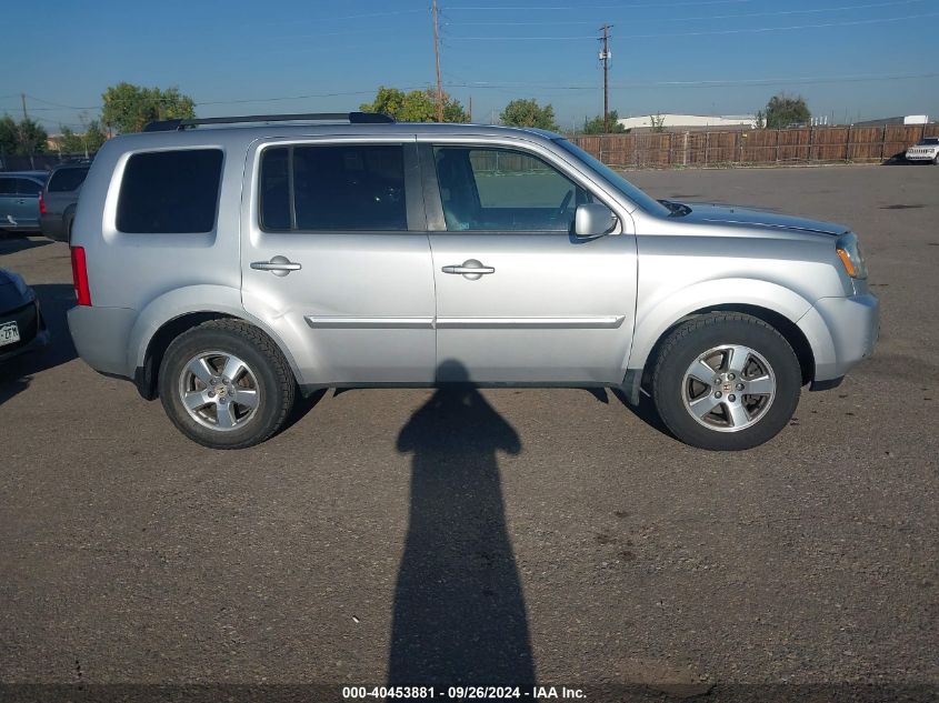 2011 Honda Pilot Ex-L VIN: 5FNYF4H54BB059324 Lot: 40453881