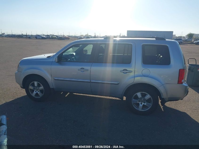 2011 Honda Pilot Ex-L VIN: 5FNYF4H54BB059324 Lot: 40453881