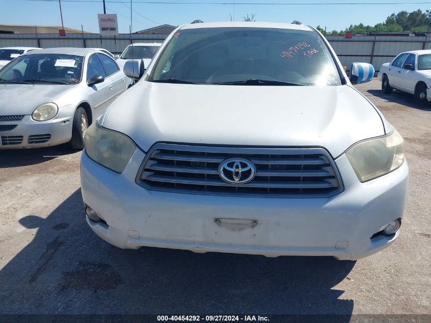 2010 Toyota Highlander Base V6 VIN: 5TDZK3EH6AS014758 Lot: 40454292