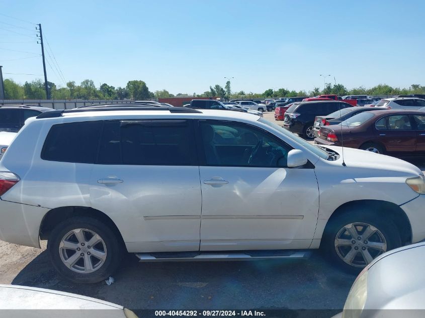 2010 Toyota Highlander Base V6 VIN: 5TDZK3EH6AS014758 Lot: 40454292