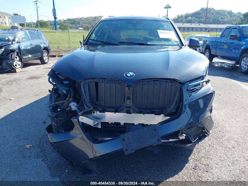 5UX53DP09N9K12388 2022 BMW X3 xDrive30I