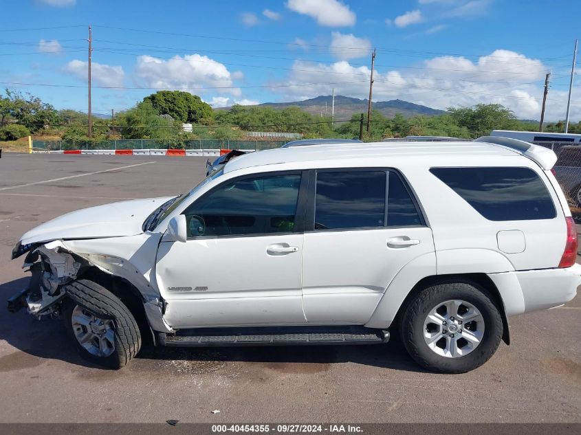 2005 Toyota 4Runner Limited V6 VIN: JTEBU17R158043905 Lot: 40454355