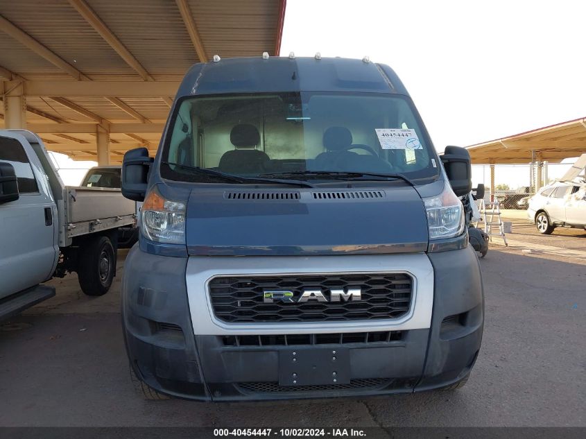 2019 Ram Promaster 3500 Cargo Van High Roof 159 Wb Ext VIN: 3C6URVJG1KE542029 Lot: 40454447