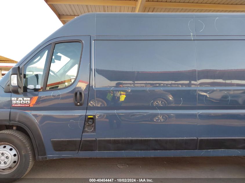 2019 Ram Promaster 3500 Cargo Van High Roof 159 Wb Ext VIN: 3C6URVJG1KE542029 Lot: 40454447