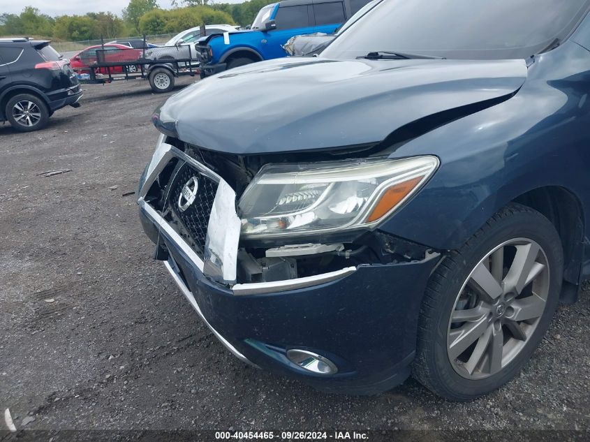 2016 Nissan Pathfinder Platinum VIN: 5N1AR2MM1GC637163 Lot: 40454465